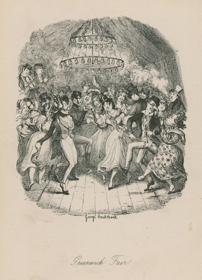 Greenwich-Messe von George Cruikshank